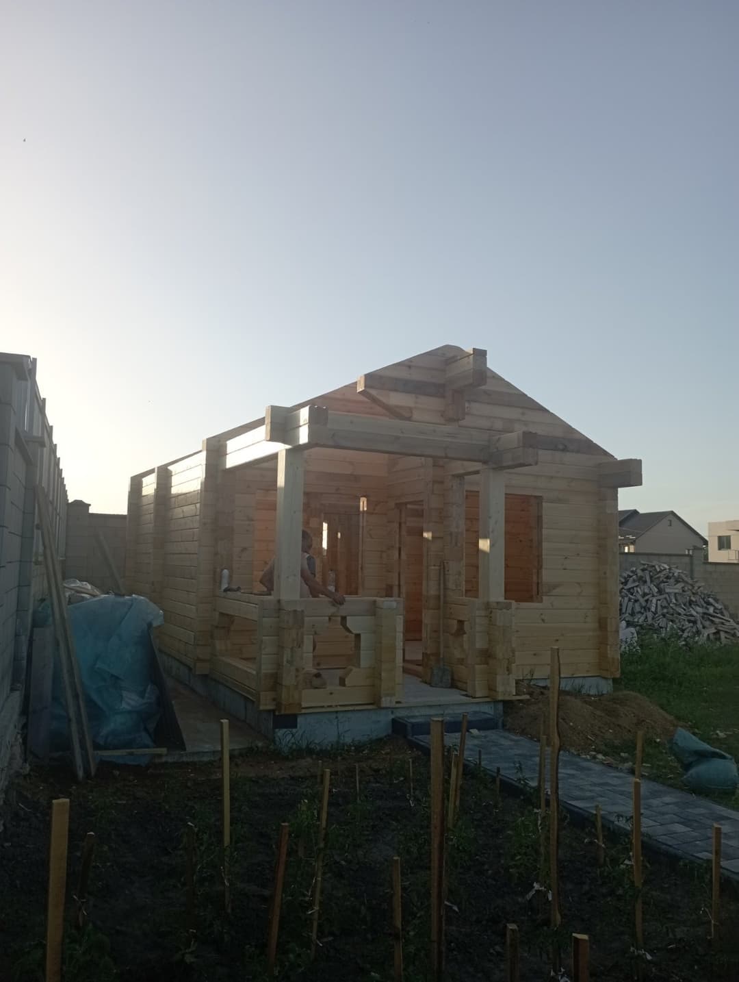 Вечірня зміна на об'єкті